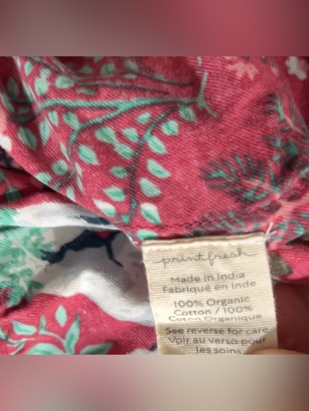 Printfresh Womens XL Red Green Dog Print Organic Cotton Pajama Sleep Shorts - Picture 13 of 13